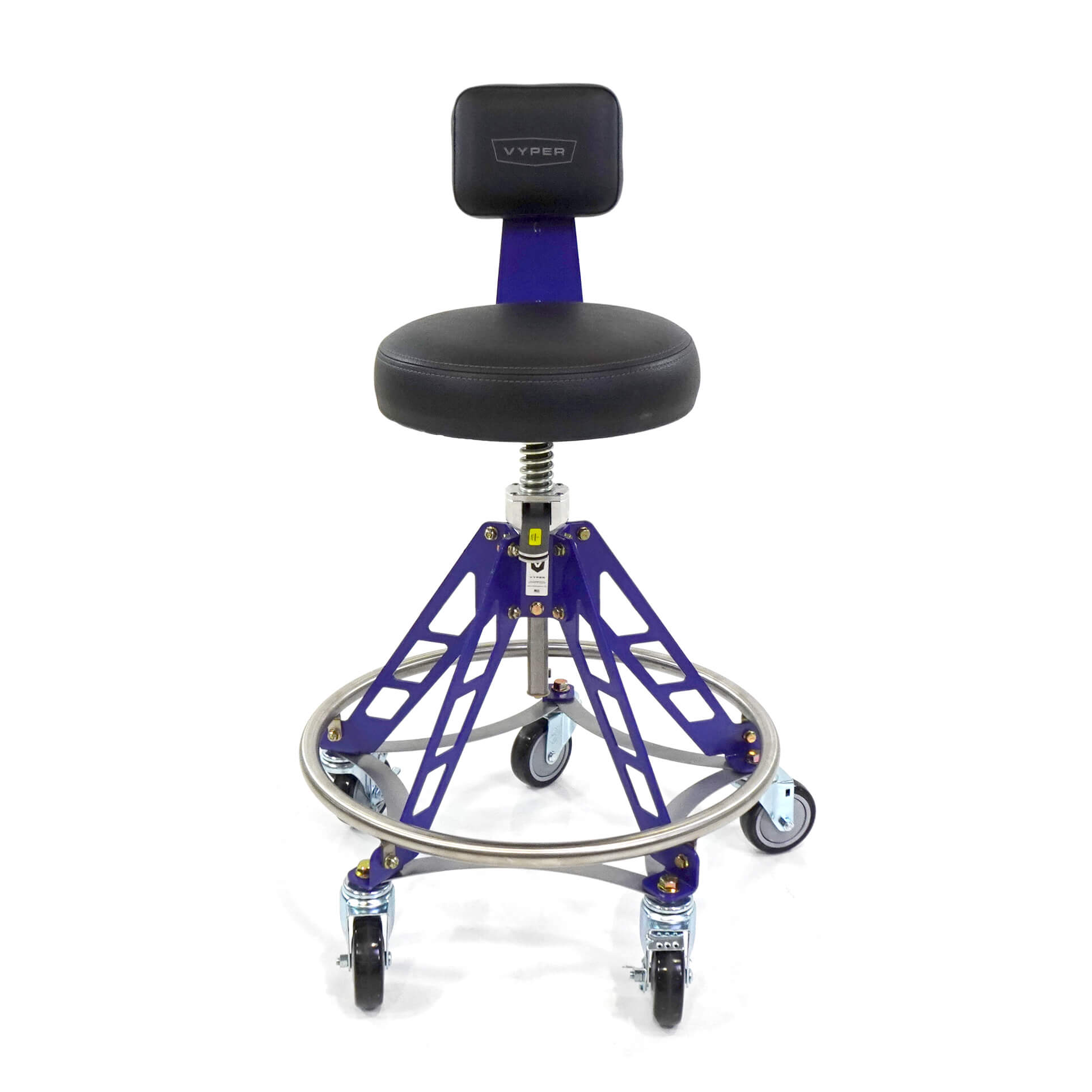 Elevated Steel Max, Blue Frame, Quick Height: Elevated Steel Max